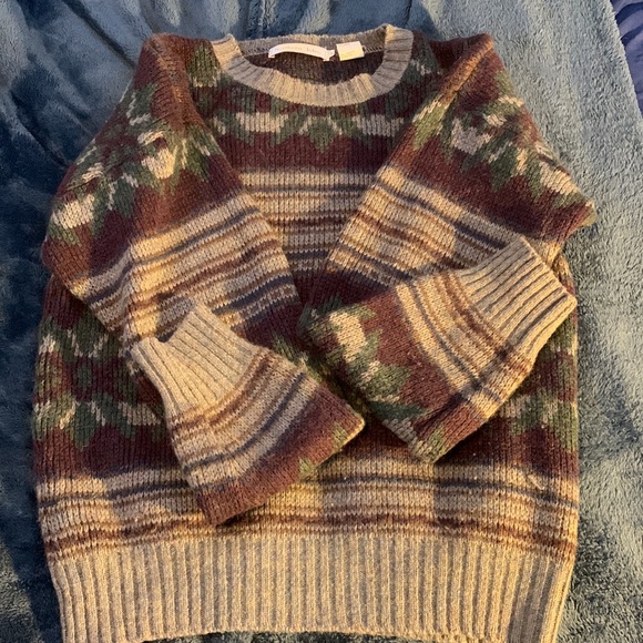 Vintage comfy sweater, unique pattern. - Picture 2 of 3